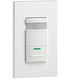 Leviton ODS15-IDW Decora Passive Infrared Wall Switch Occupancy Sensor